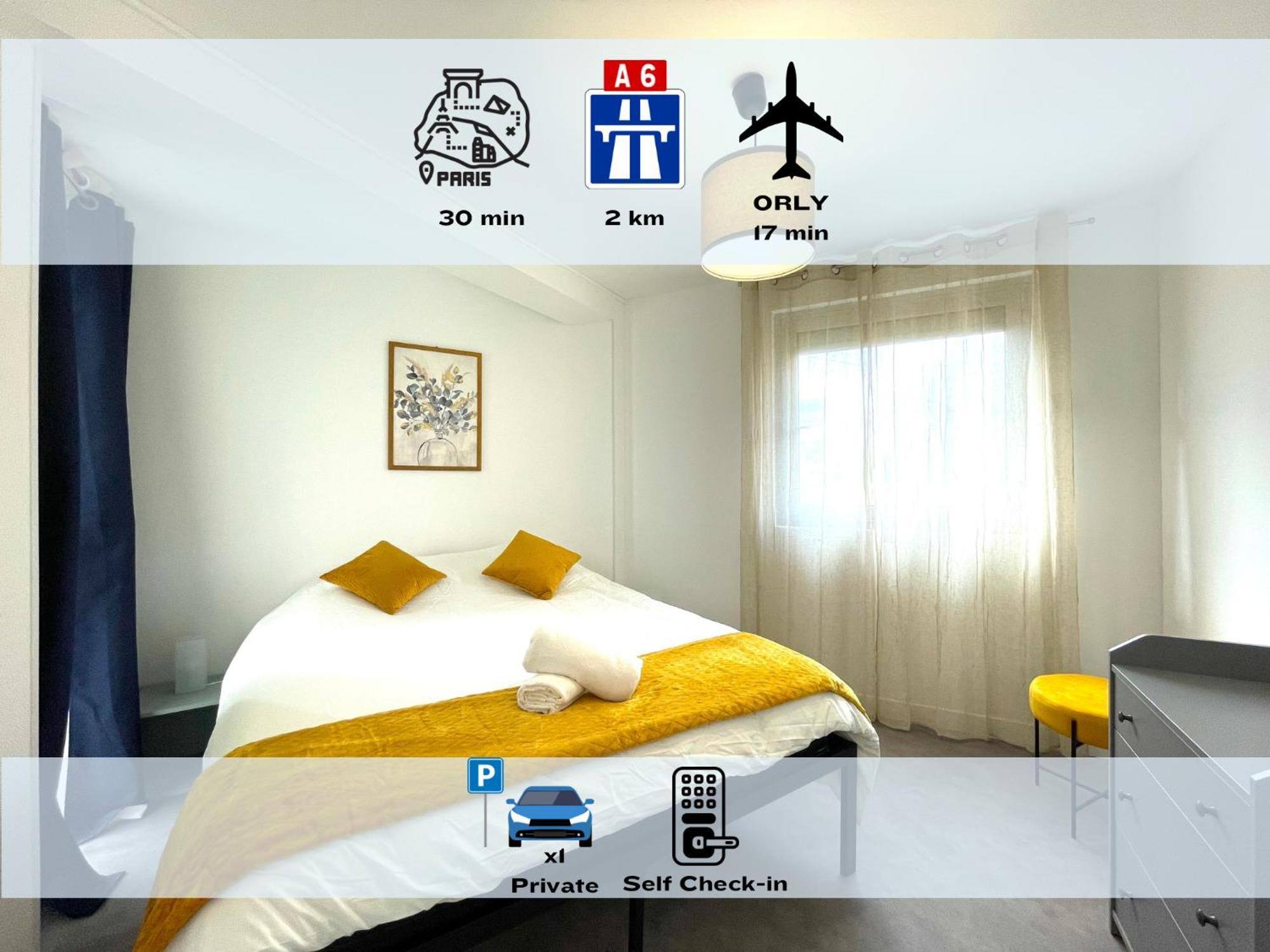 Les Entrepreneurs - Appartements Neufs Et Spacieux, Proche Rer C Et Aeroport Orly 摩兰吉斯 外观 照片