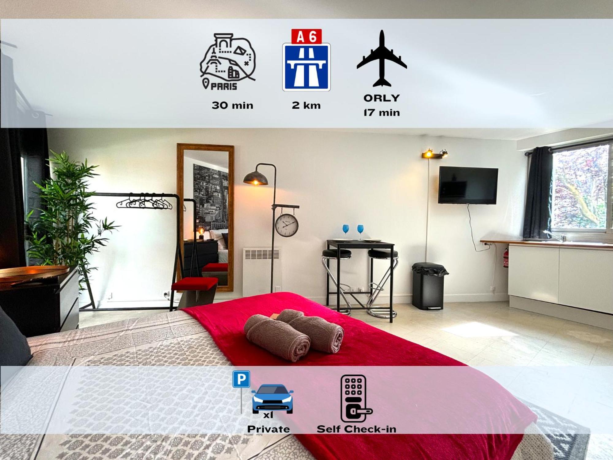Les Entrepreneurs - Appartements Neufs Et Spacieux, Proche Rer C Et Aeroport Orly 摩兰吉斯 外观 照片