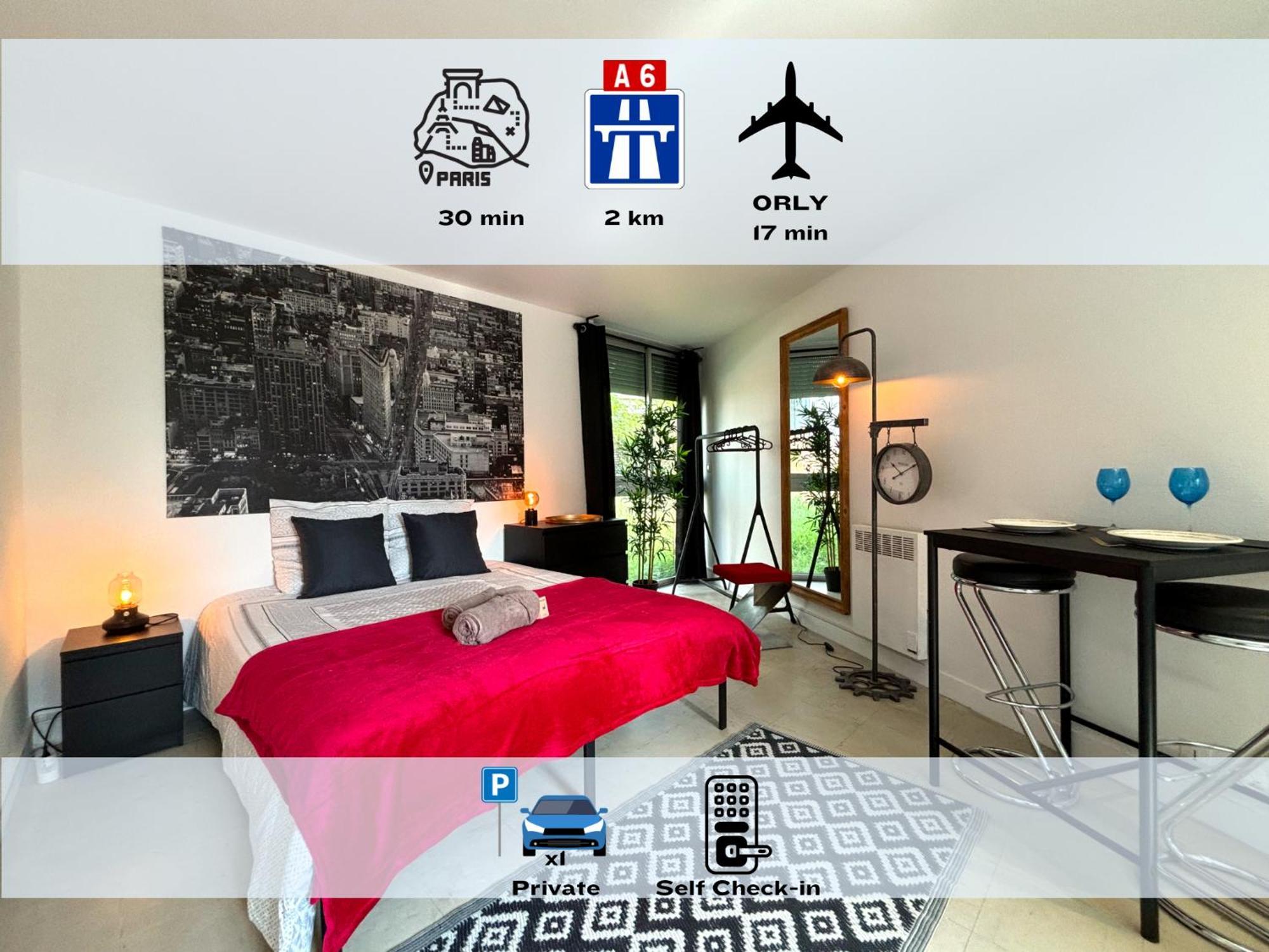 Les Entrepreneurs - Appartements Neufs Et Spacieux, Proche Rer C Et Aeroport Orly 摩兰吉斯 外观 照片
